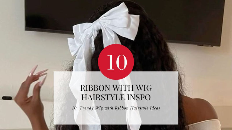 TRENDING: 10 Wig Hairstyles with Bow For Black Women