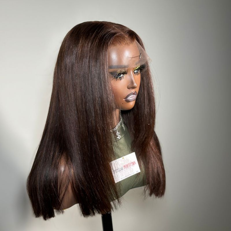 13x6 chocolate brown wig