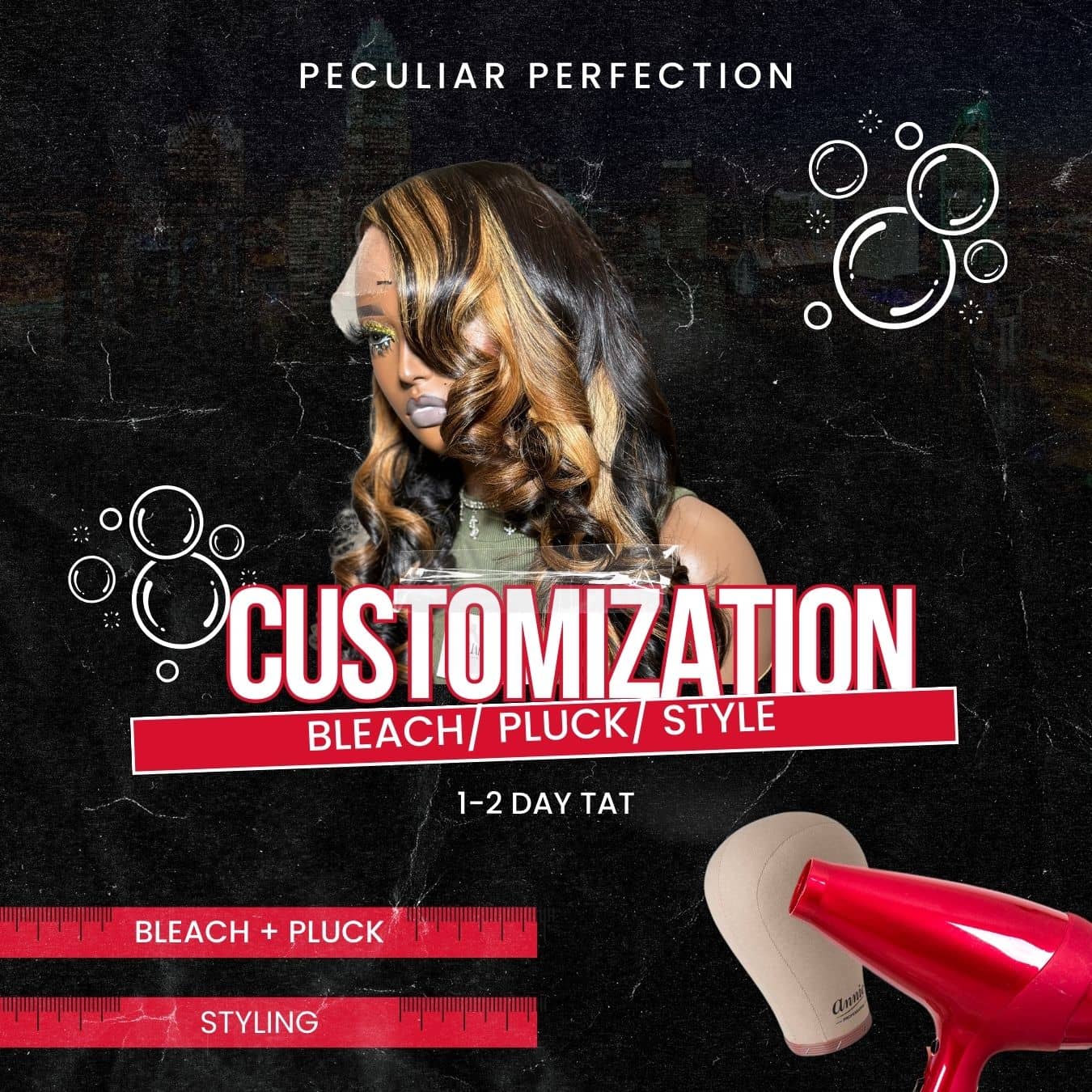 Wig Customization Services Peculiar Perfection